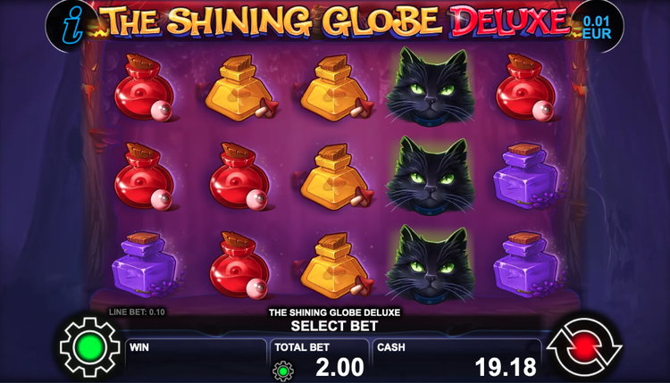 The Shining Globe Deluxe Slot - 1 - BitStarz Casino
