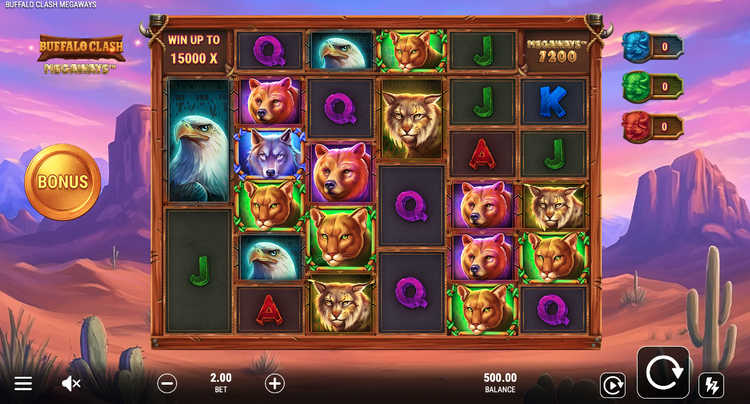 Buffalo Clash Megaways Slot - 1 - BitStarz Casino
