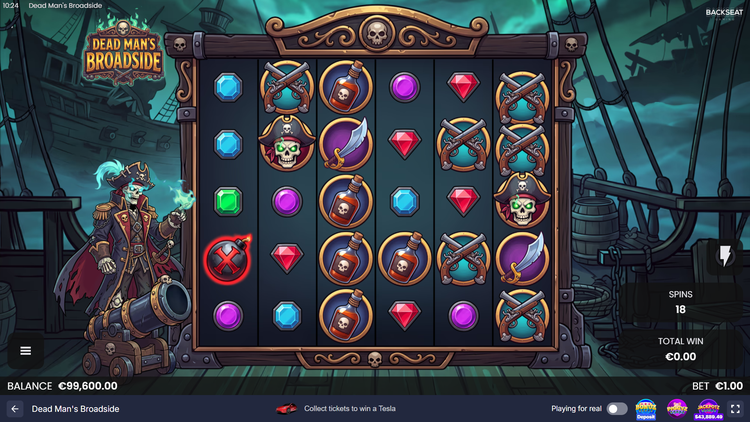 Dead Man's Broadside Slot - 2 - BitStarz Casino