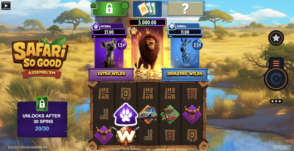 Safari So Good Assembl'em Slot - 1 - BitStarz Casino