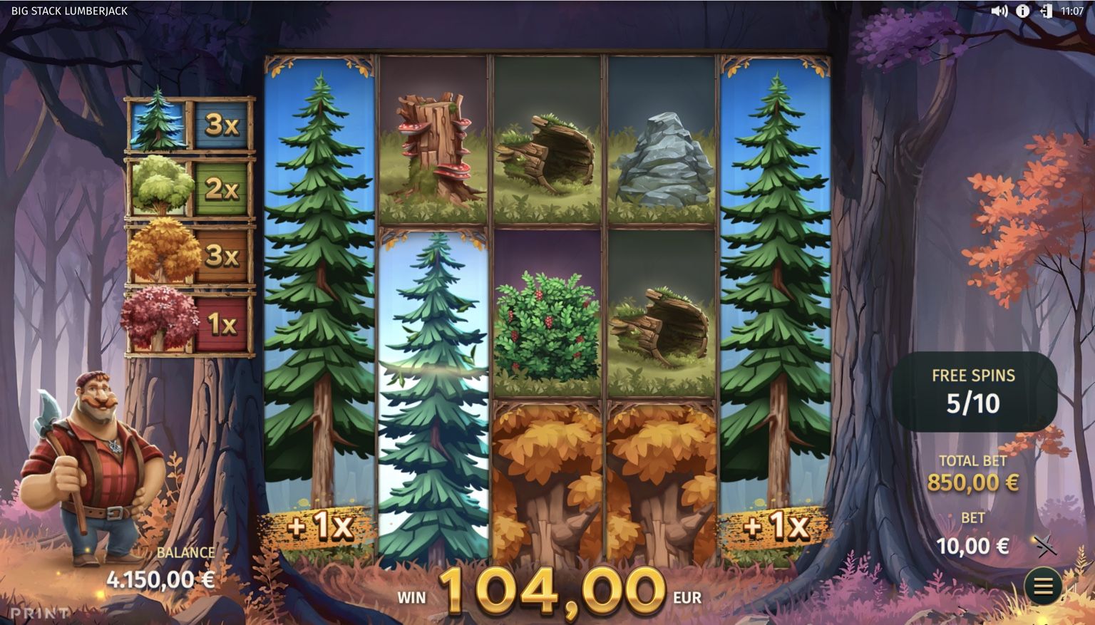 Big Stack Lumberjack Slot - 2 - BitStarz Casino