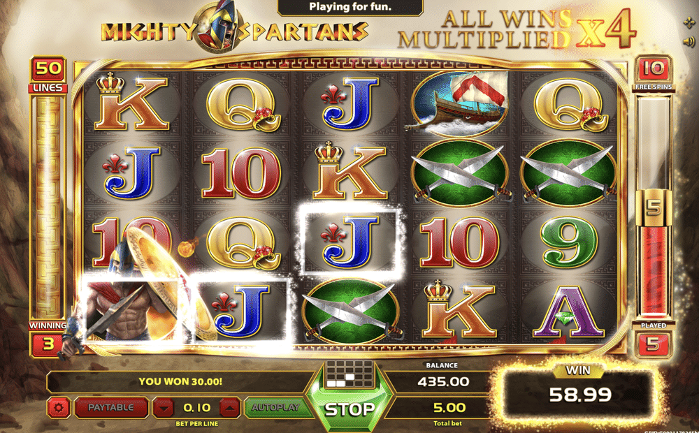 Mighty Spartans Slot - 2 - BitStarz Casino
