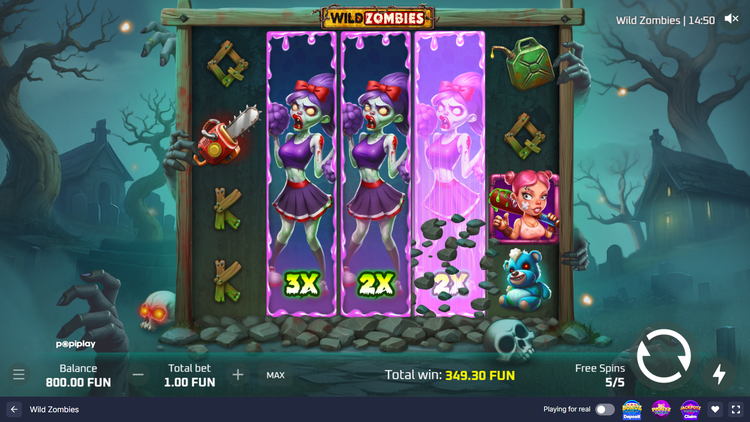 Wild Zombies Slot - 3 - BitStarz Casino