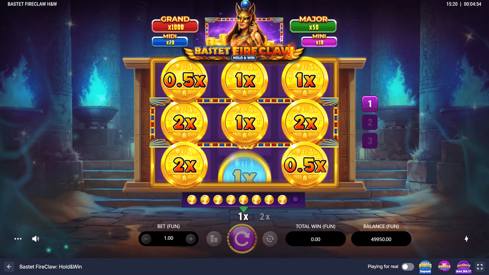 Bastet FireClaw: Hold&Win Slot - 2 - BitStarz Casino