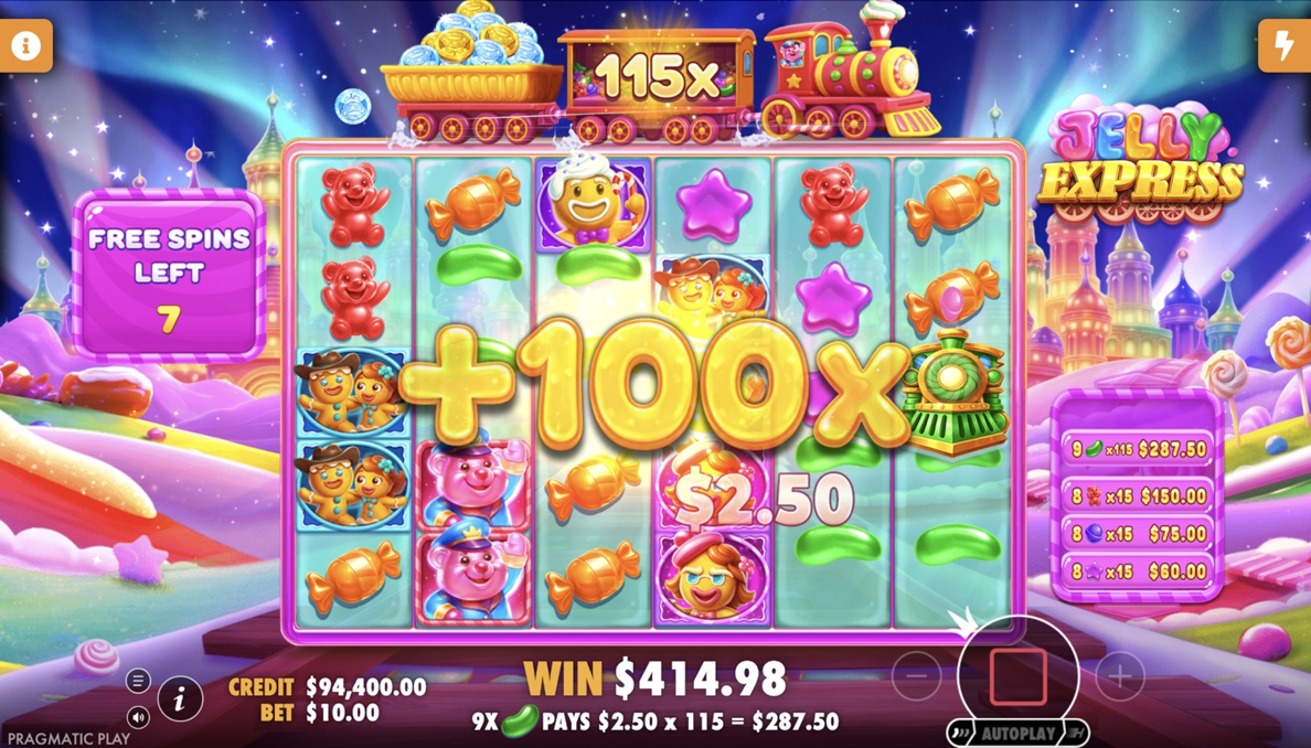Jelly Express Slot - 1 - BitStarz Casino