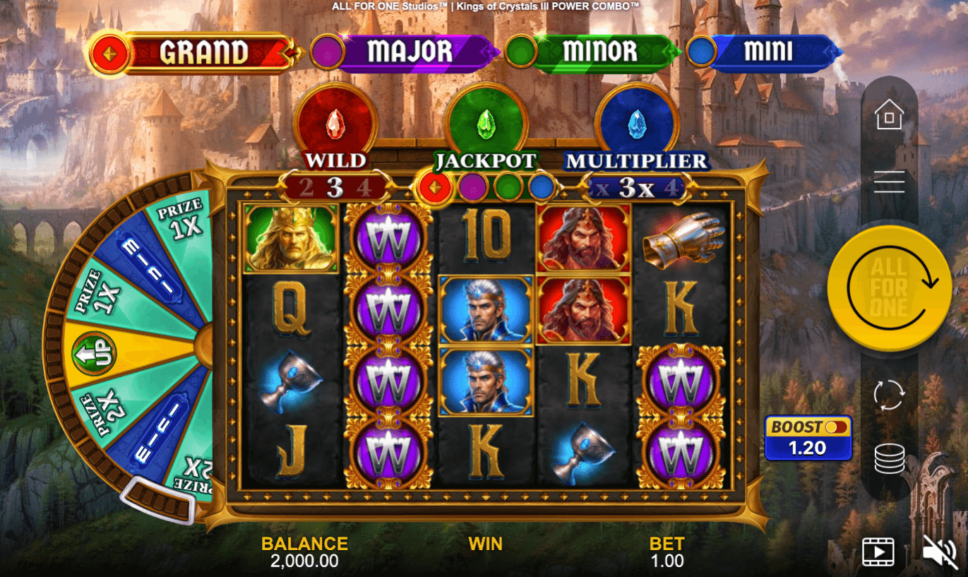 Kings of Crystals III Power Combo Slot - 1 - BitStarz Casino
