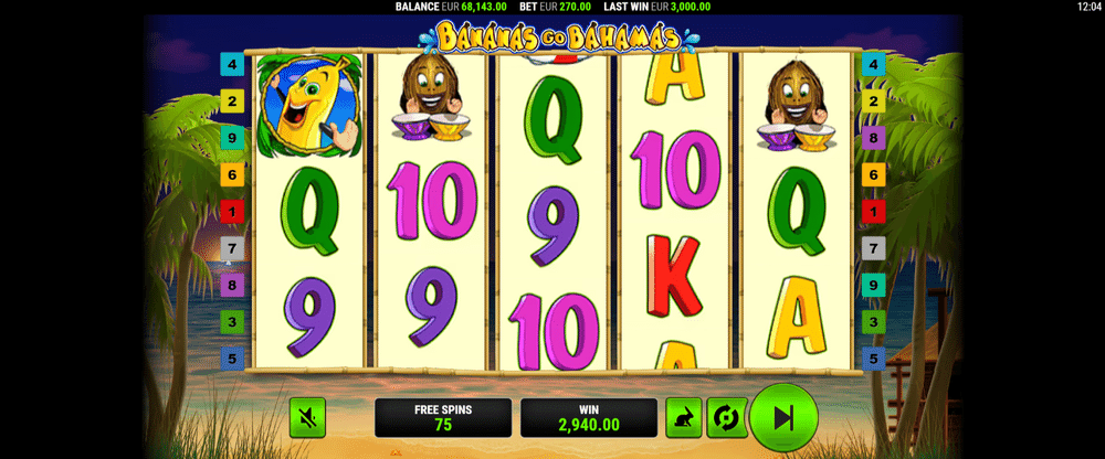 Bananas Go Bahamas Slot - 2 - BitStarz Casino
