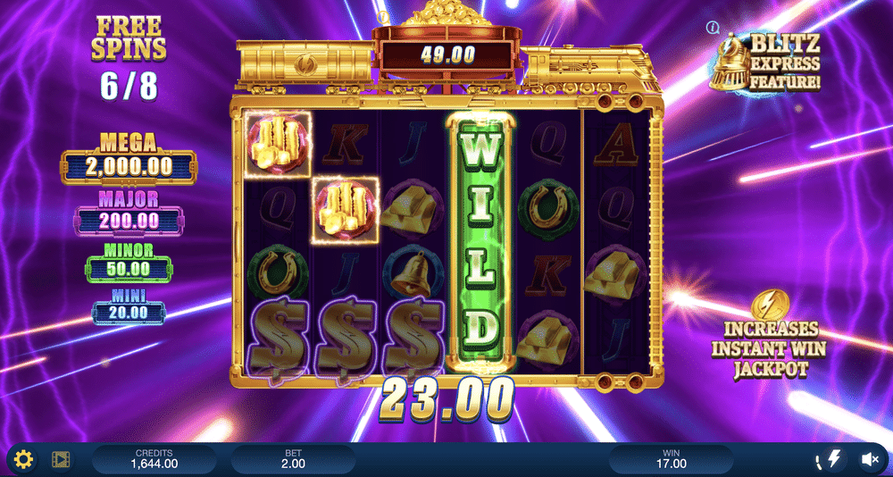 Gold Blitz Express Slot - 1 - BitStarz Casino