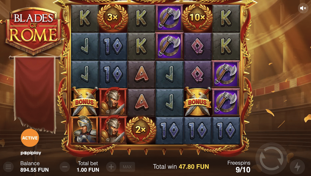 Blades of Rome Slot - 2 - BitStarz Casino