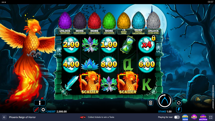 Phoenix Reign of Horror Slot - 1 - BitStarz Casino