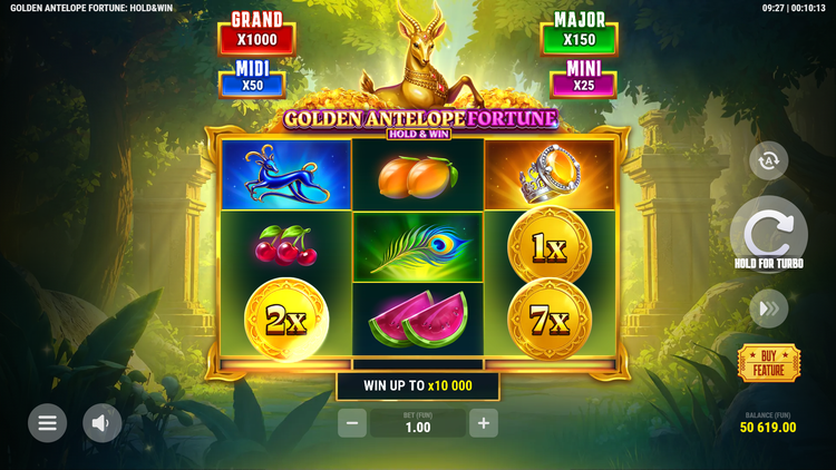 Golden Antelope Fortune: Hold&Wi Slot - 1 - BitStarz Casino