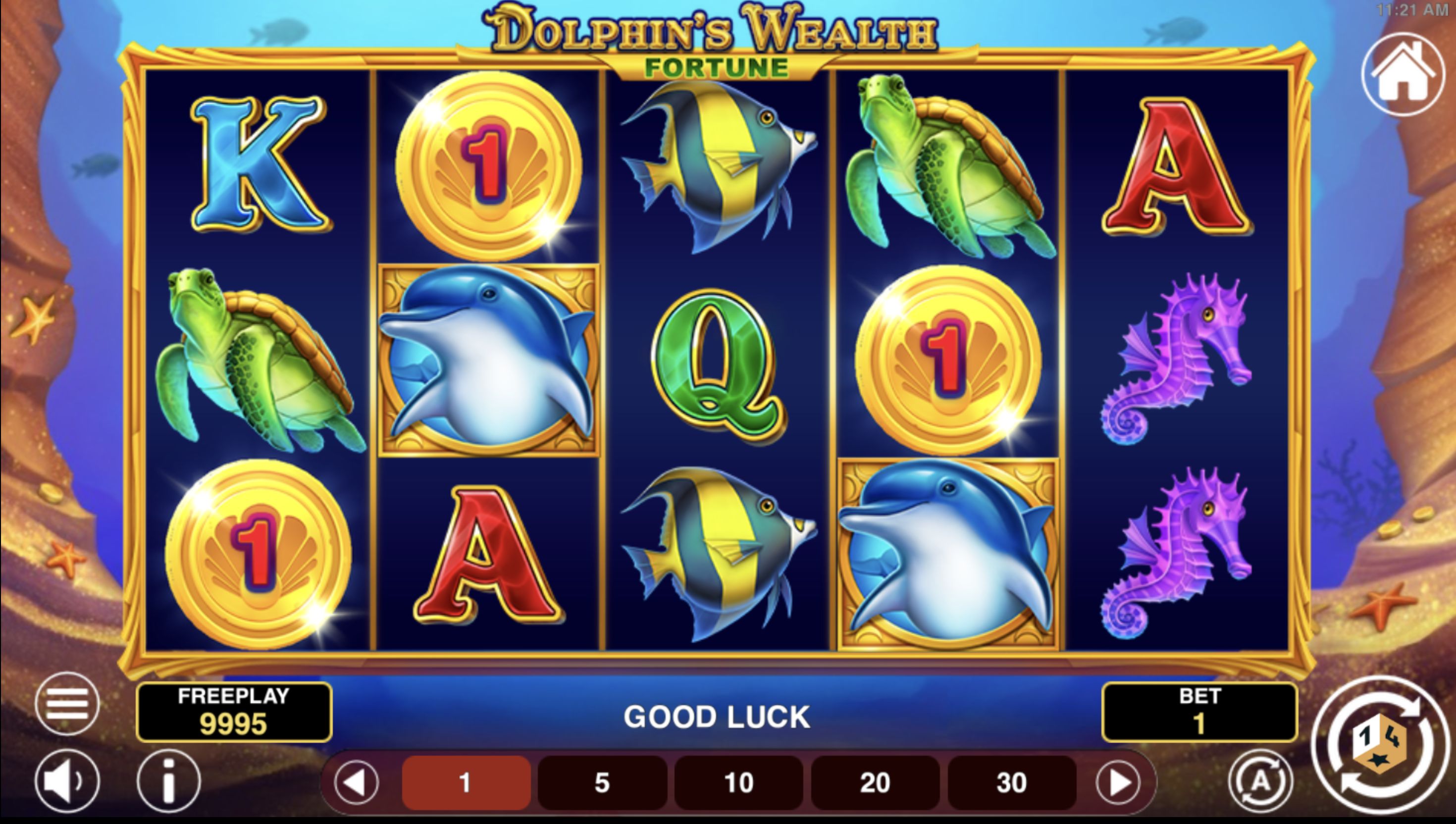 Dolphins Wealth Fortune Slot - 1 - BitStarz Casino