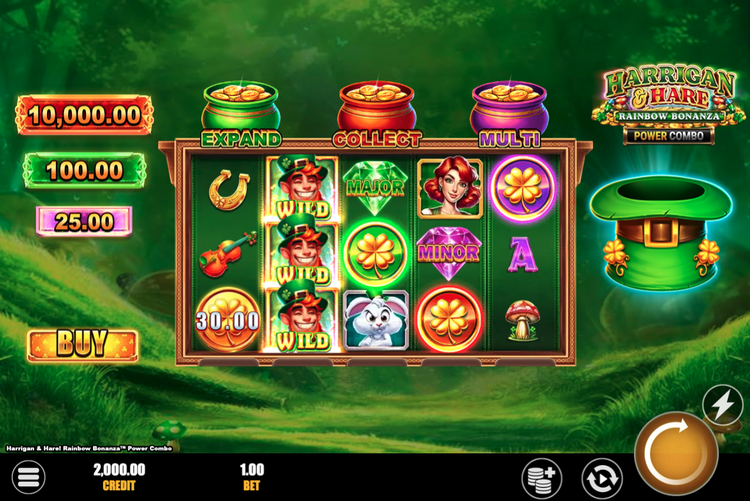 Harrigan & Hare! Rainbow Bonanza Power Combo Slot - 1 - BitStarz Casino