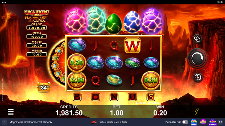 Magnificent Link Flamecrest Phoenix Slot - 1 - BitStarz Casino