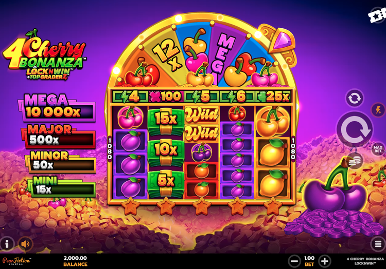 4 Cherry Bonanza LockNWin Slot - 1 - BitStarz Casino