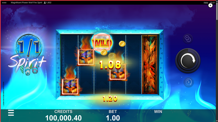 Magnificent Power Wolf Fire Spirit Slot - 2 - BitStarz Casino