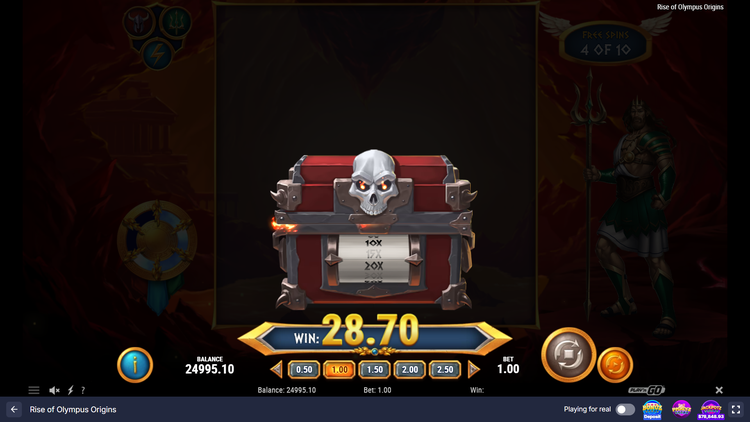 Rise of Olympus Origins Slot - 3 - BitStarz Casino