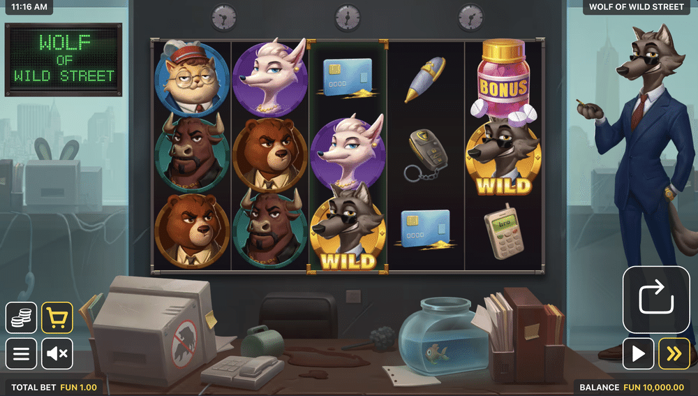 Wolf of Wild Street Slot - 1 - BitStarz Casino
