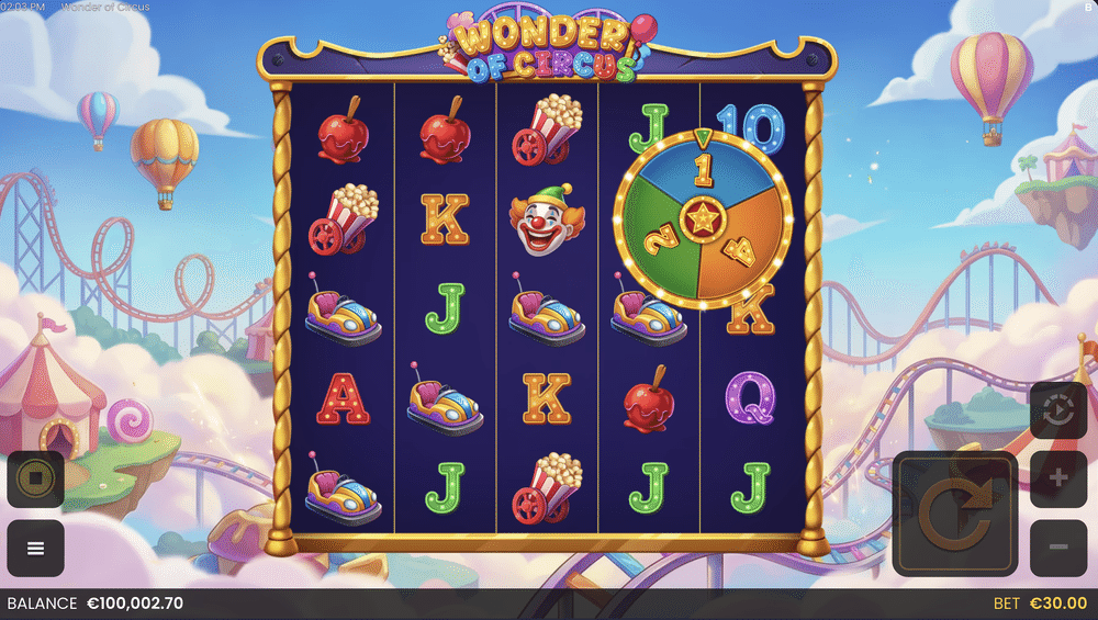 Wonder of Circus Slot - 2 - BitStarz Casino