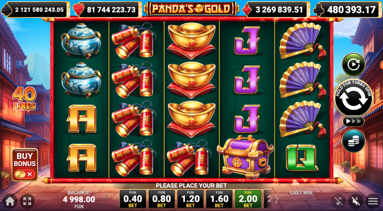 Panda's Gold Slot - 1 - BitStarz Casino