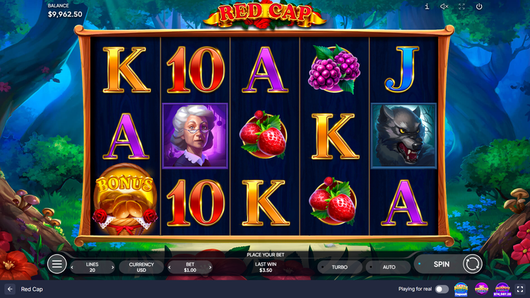 Red Cap Slot - 1 - BitStarz Casino