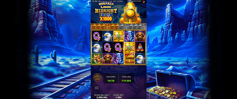 Bonanza Link: Midnight Train X1000 Slot - 2 - BitStarz Casino