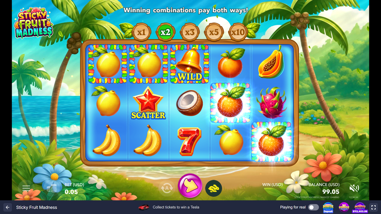 Sticky Fruit Madness Slot - 2 - BitStarz Casino
