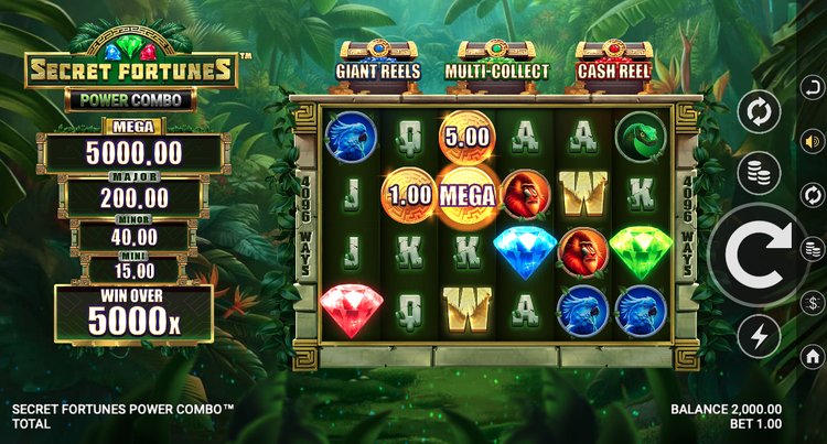 Secret Fortunes Power Combo Slot - 1 - BitStarz Casino