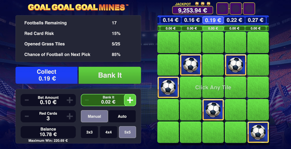 Goal Goal Goal Mines - 1 - BitStarz Casino