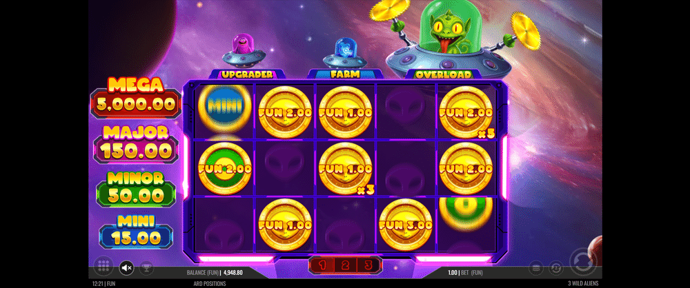 3 Wild Aliens Slot - 3 - BitStarz Casino