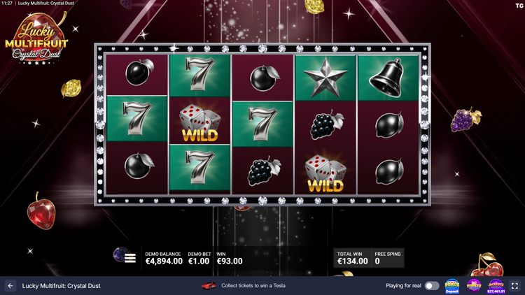 Lucky Multifruit: Crystal Dust Slot - 3 - BitStarz Casino