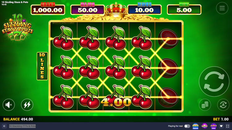 10 Stacking 777s & Pots Slot - 1 - BitStarz Casino