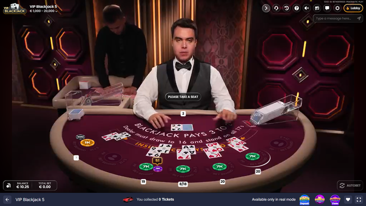 VIP Blackjack 5 - 2 - BitStarz Casino