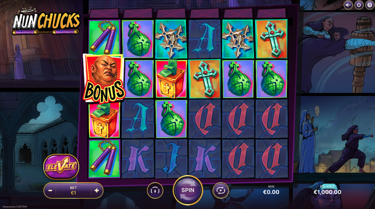 Nunchucks Slot - 1 - BitStarz Casino