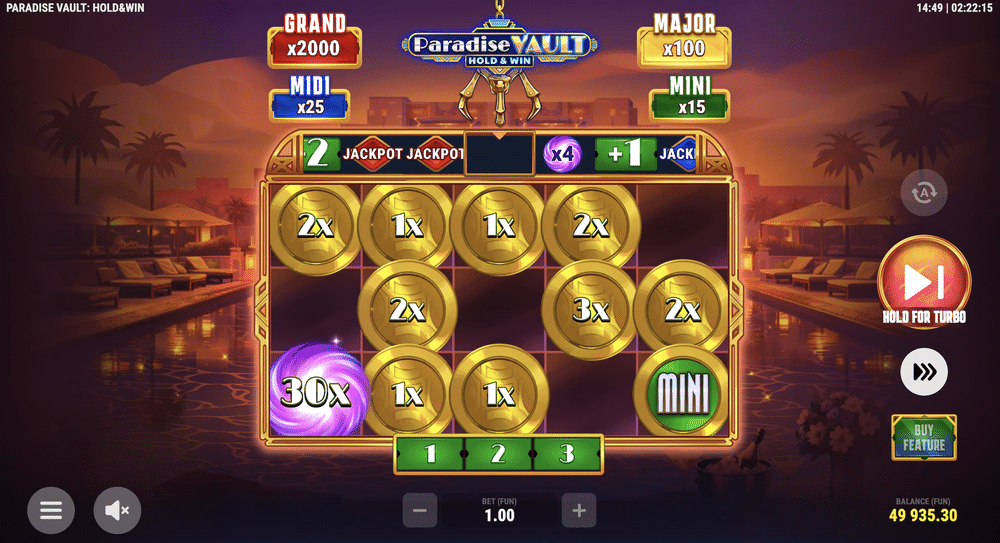 Paradise Vault: Hold & Win Slot - 2 - BitStarz Casino