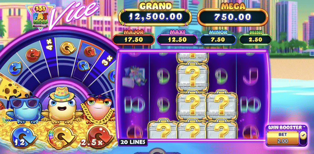 333 Fat Frogs Vice Power Combo Slot - 1 - BitStarz Casino