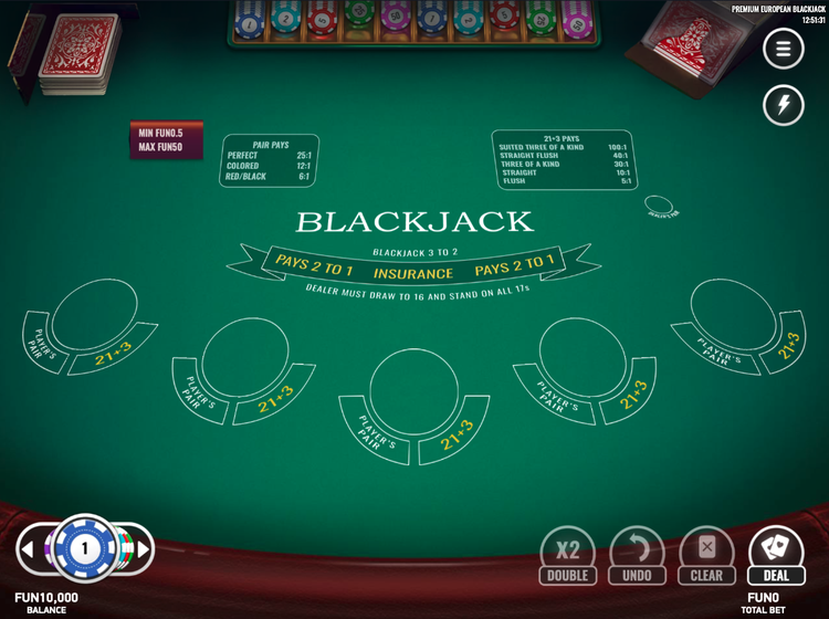 Premium European Blackjack - 1 - BitStarz Casino