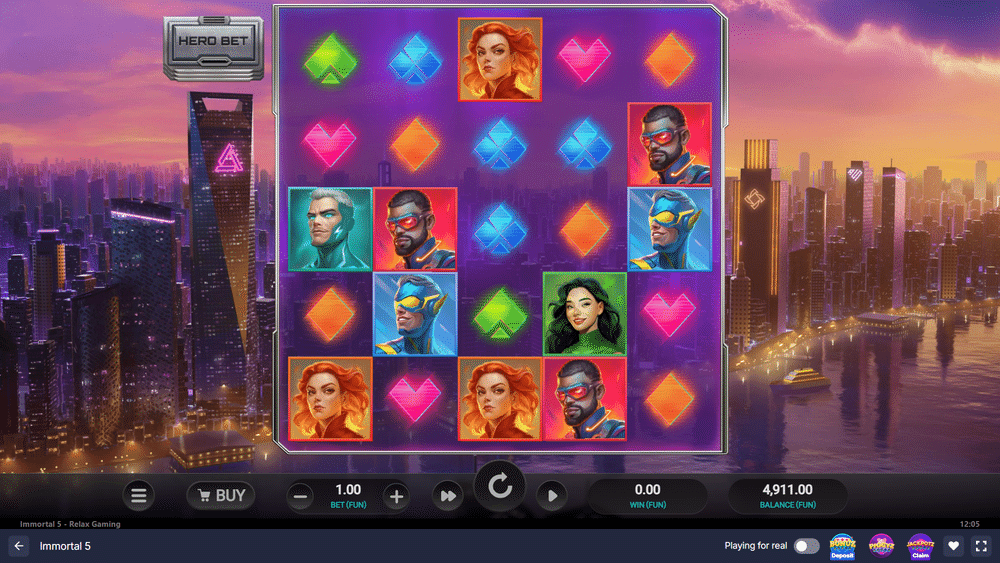 Immortal 5 Slot - 1 - BitStarz Casino