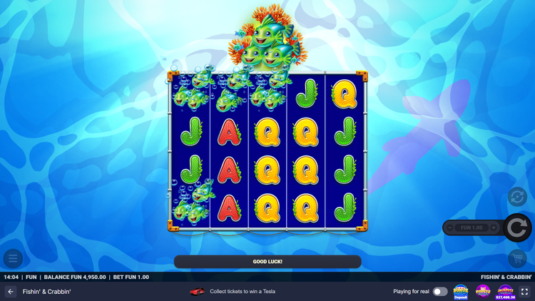 Fishin' & Crabbin' Slot - 3 - BitStarz Casino
