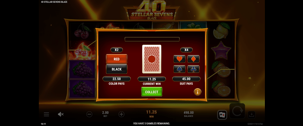 40 Stellar Sevens Blaze Slot - 2 - BitStarz Casino