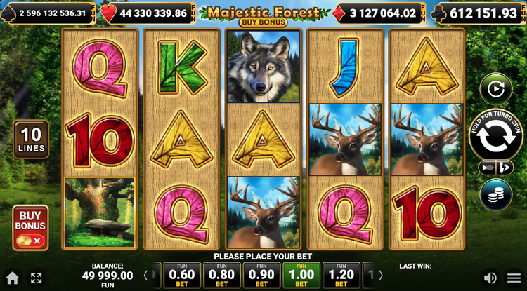Majestic Forest Buy Bonus Slot - 1 - BitStarz Casino