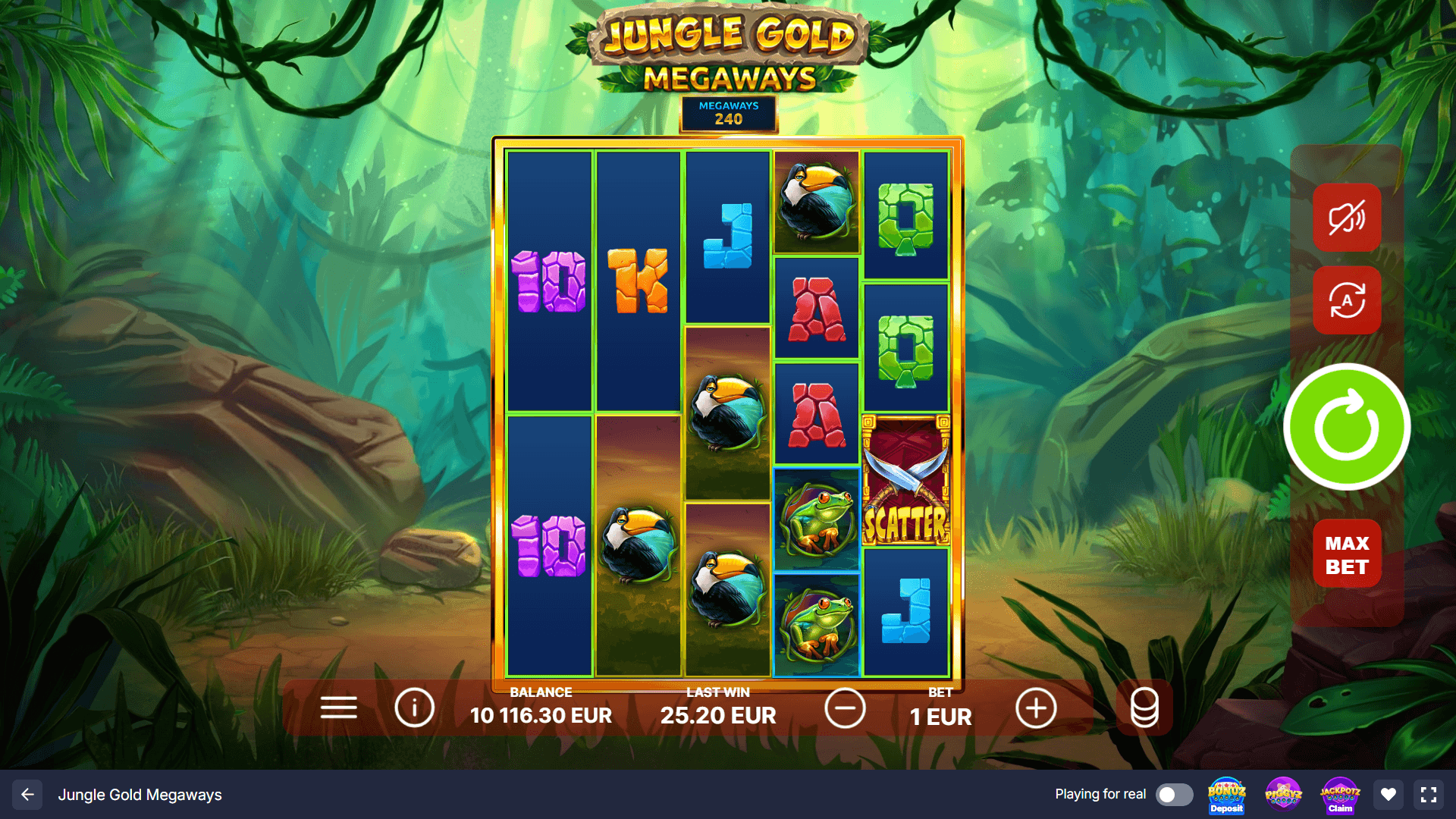 Jungle Gold Megaways Slot - 1 - BitStarz Casino