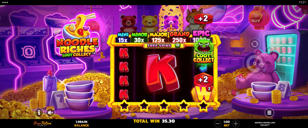Noodle Riches Loot Collect Slot - 2 - BitStarz Casino
