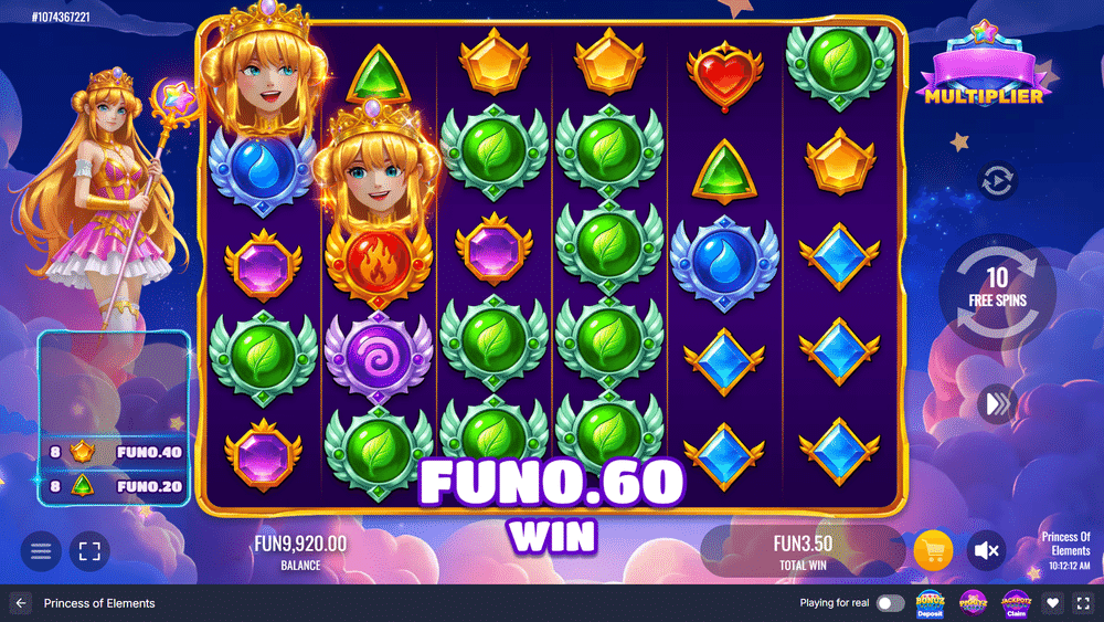 Princess of Elements Slot - 2 - BitStarz Casino