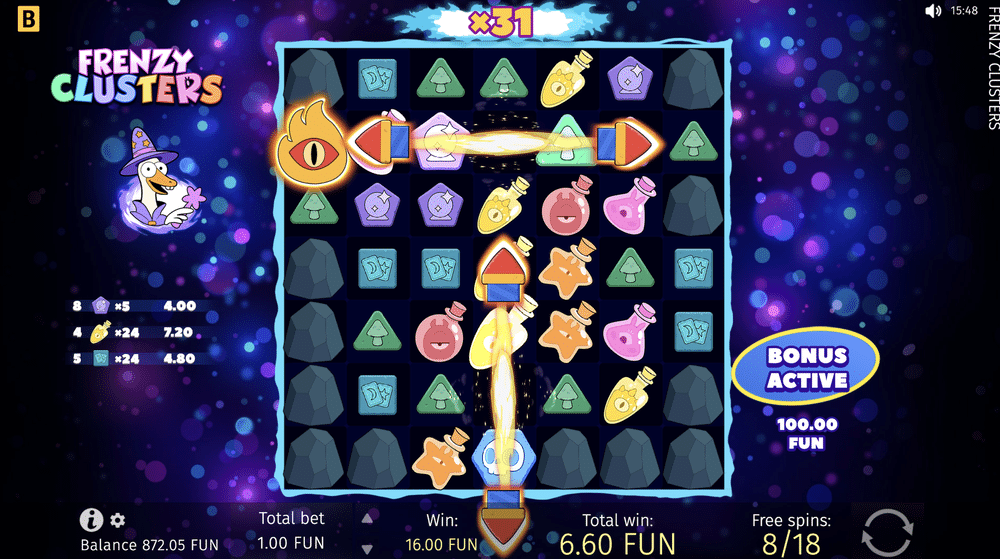 Frenzy Clusters Slot - 2 - BitStarz Casino