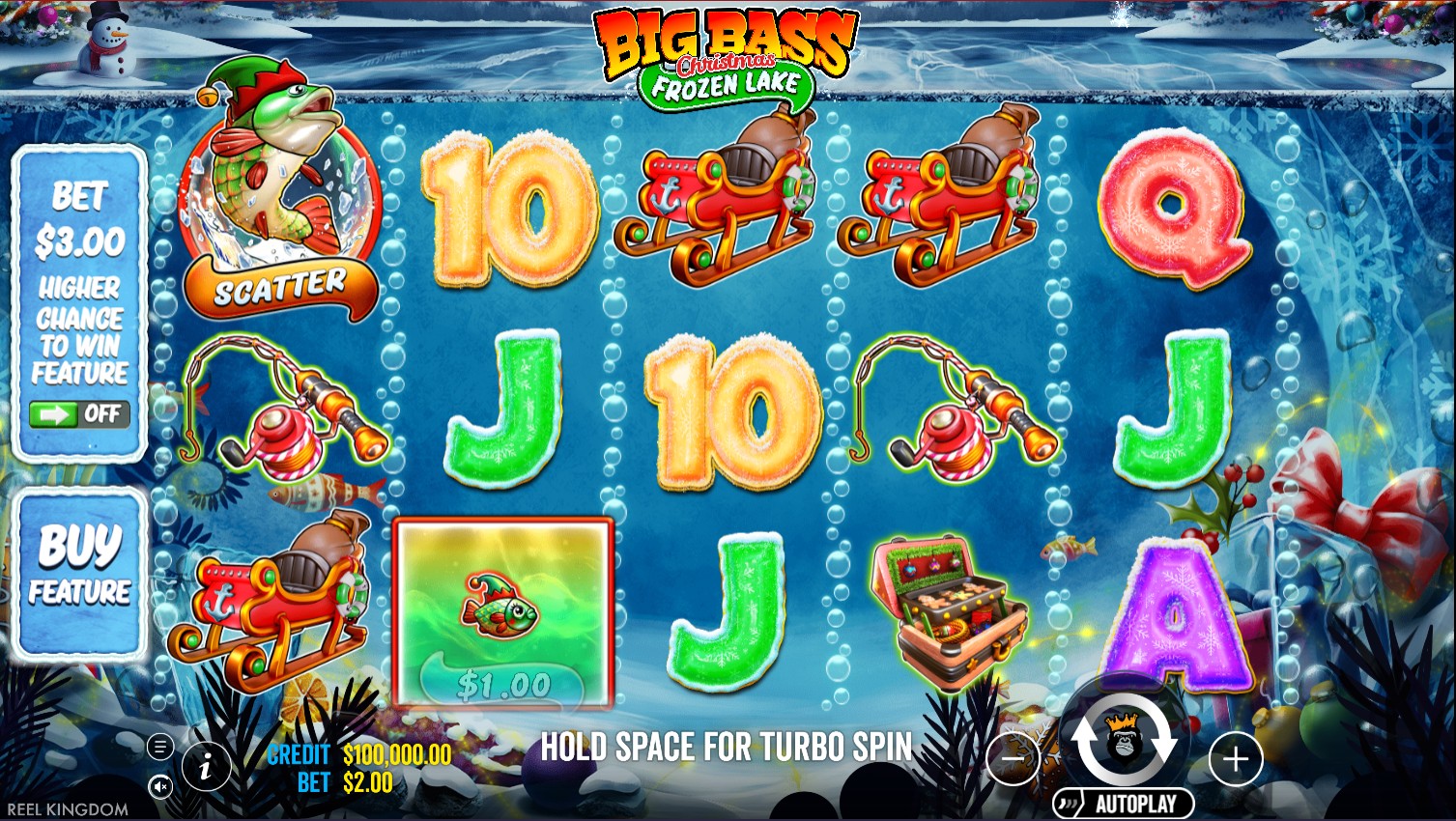 Big Bass Christmas - Frozen Lake Slot - 1 - BitStarz Casino