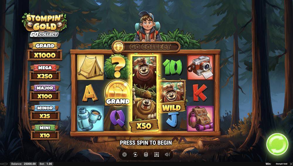 Stompin' Gold Slot - 1 - BitStarz Casino