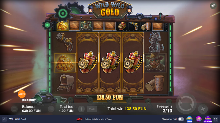 Wild Wild Gold Slot - 2 - BitStarz Casino