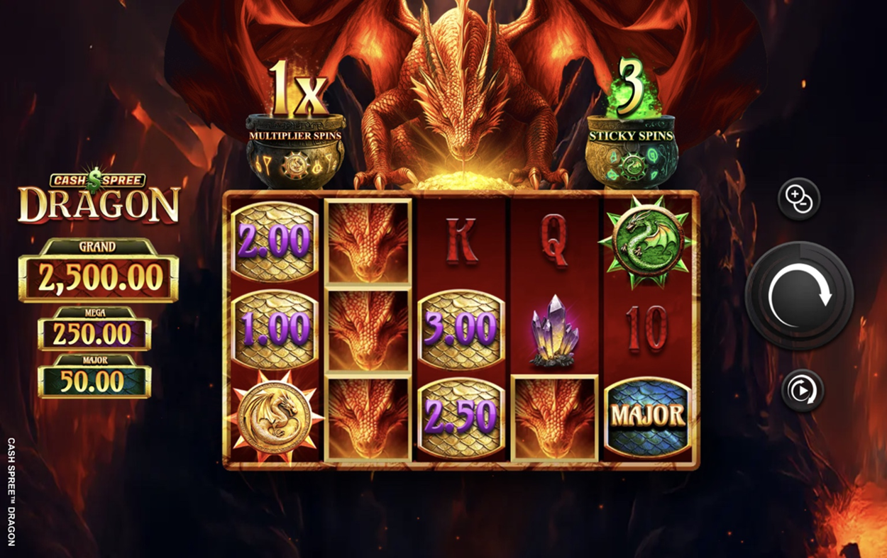 Cash Spree Dragon Slot - 1 - BitStarz Casino