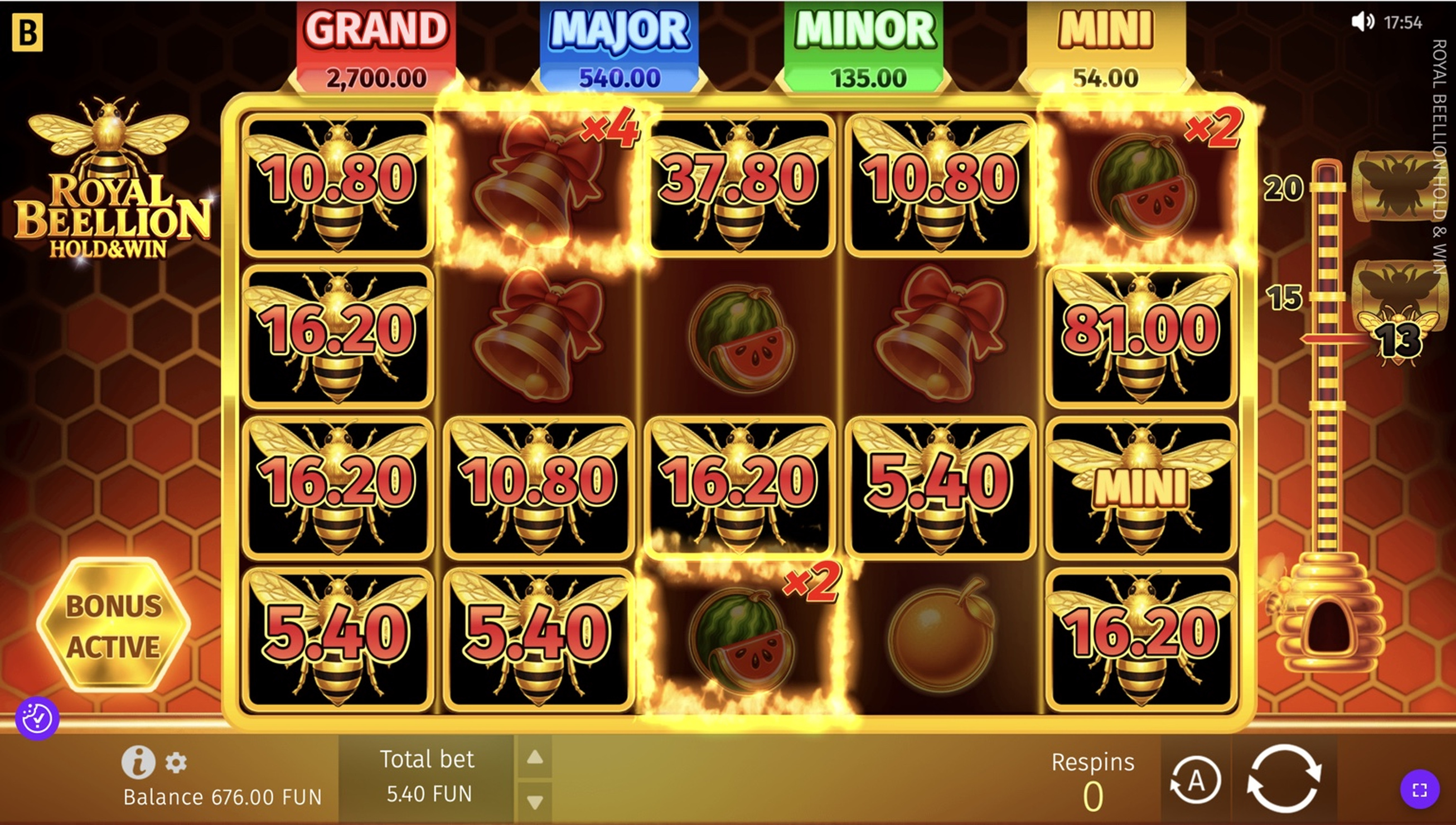 Royal Beellion Hold & Win Slot - 3 - BitStarz Casino